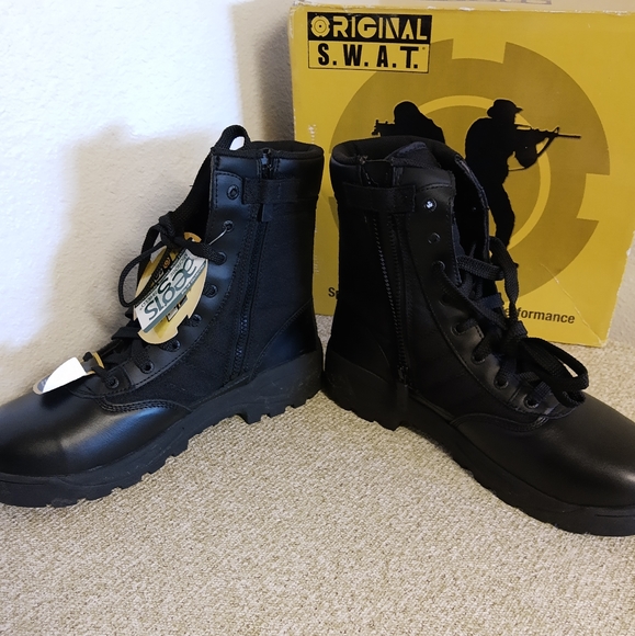 Original S.W.A.T  Black Leather Boot - Picture 5 of 7
